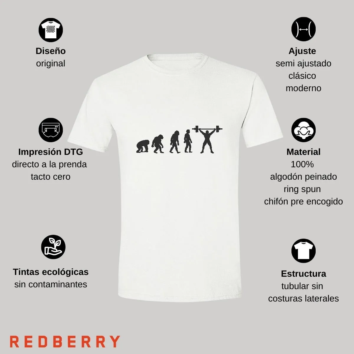Playera Hombre Gym Ejercicio Fitness GF1012