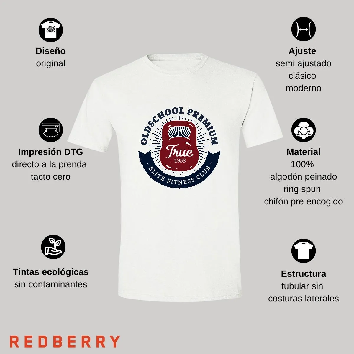 Playera Hombre Gym Ejercicio Fitness GF1016