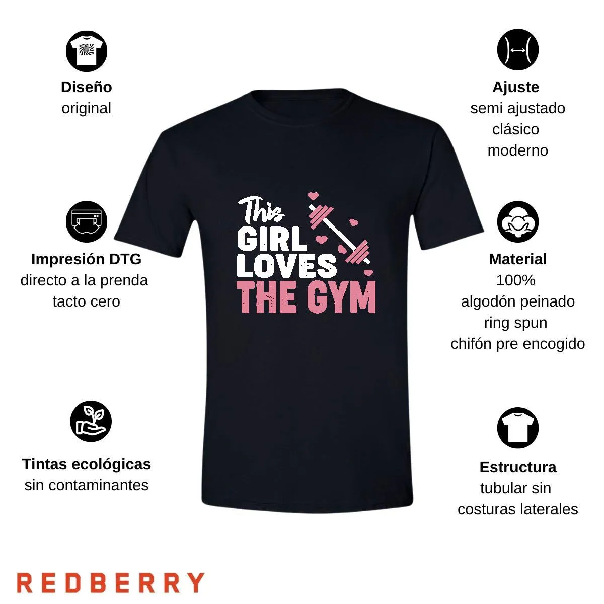 Playera Hombre Gym Ejercicio Fitness GF1024