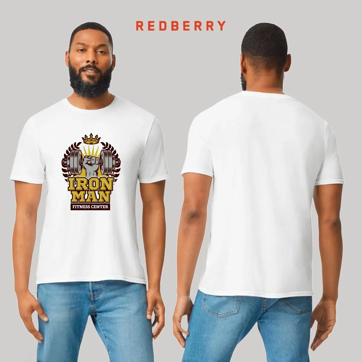 Playera Hombre Gym Ejercicio Fitness GF1025