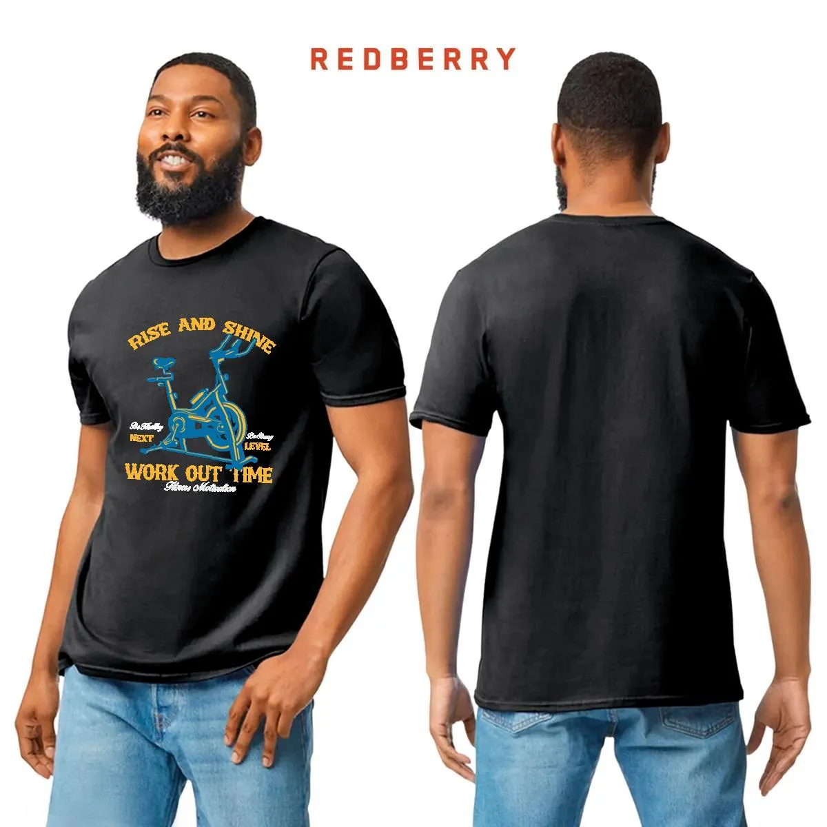 Playera Hombre Gym Ejercicio Fitness GF1029