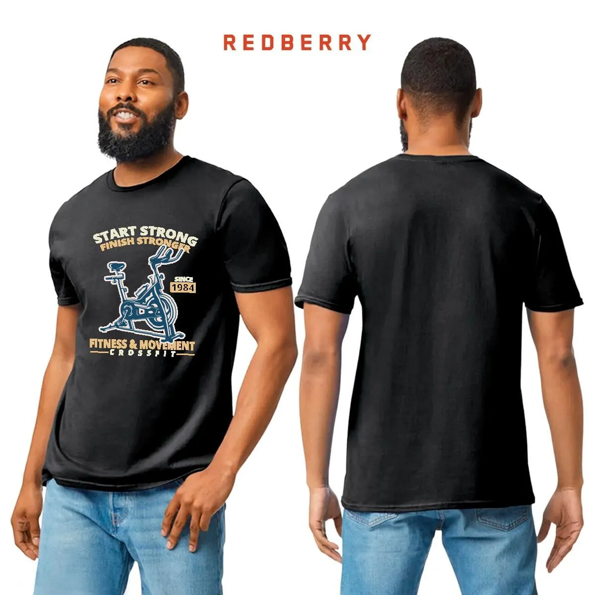 Playera Hombre Gym Ejercicio Fitness GF1031