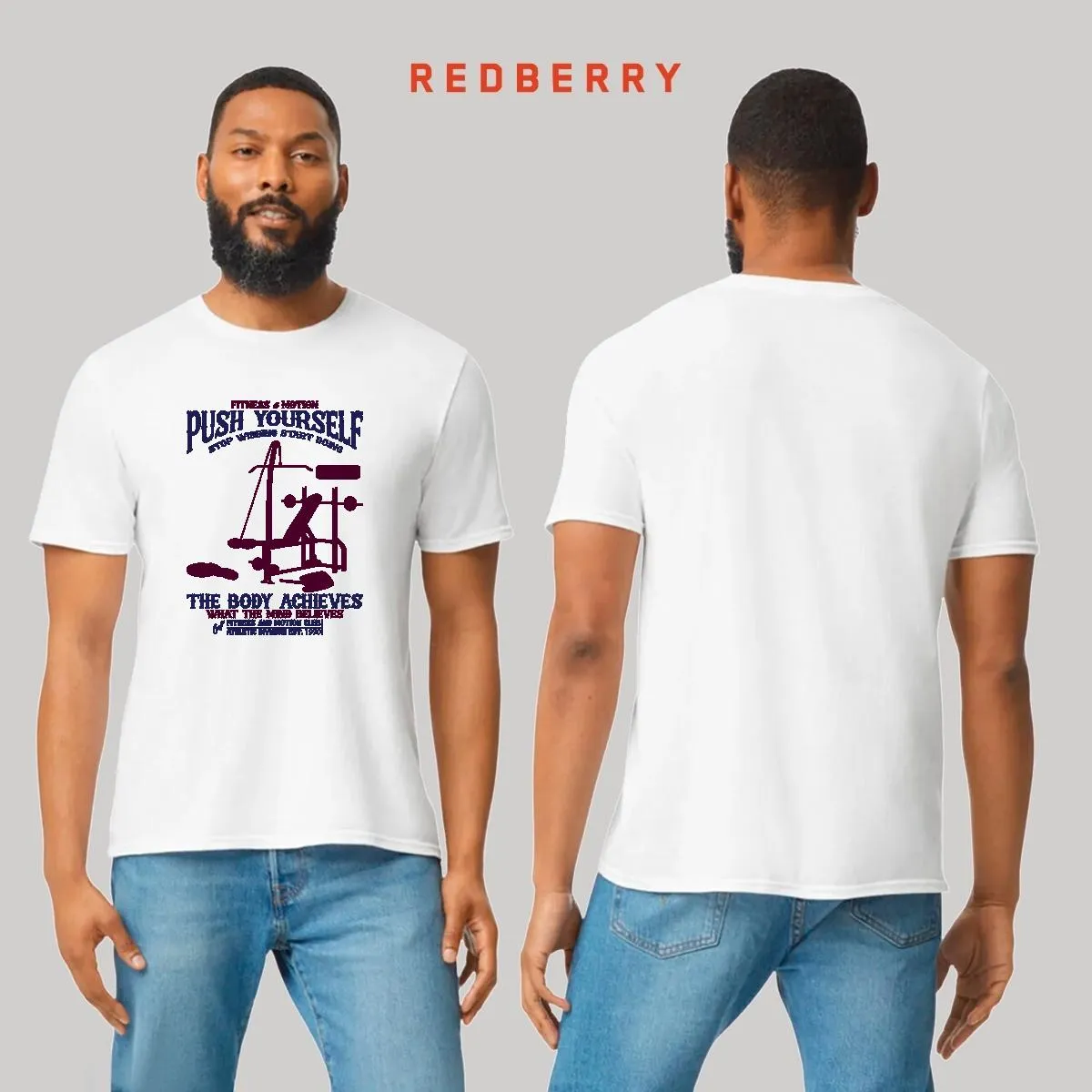 Playera Hombre Gym Ejercicio Fitness GF1032