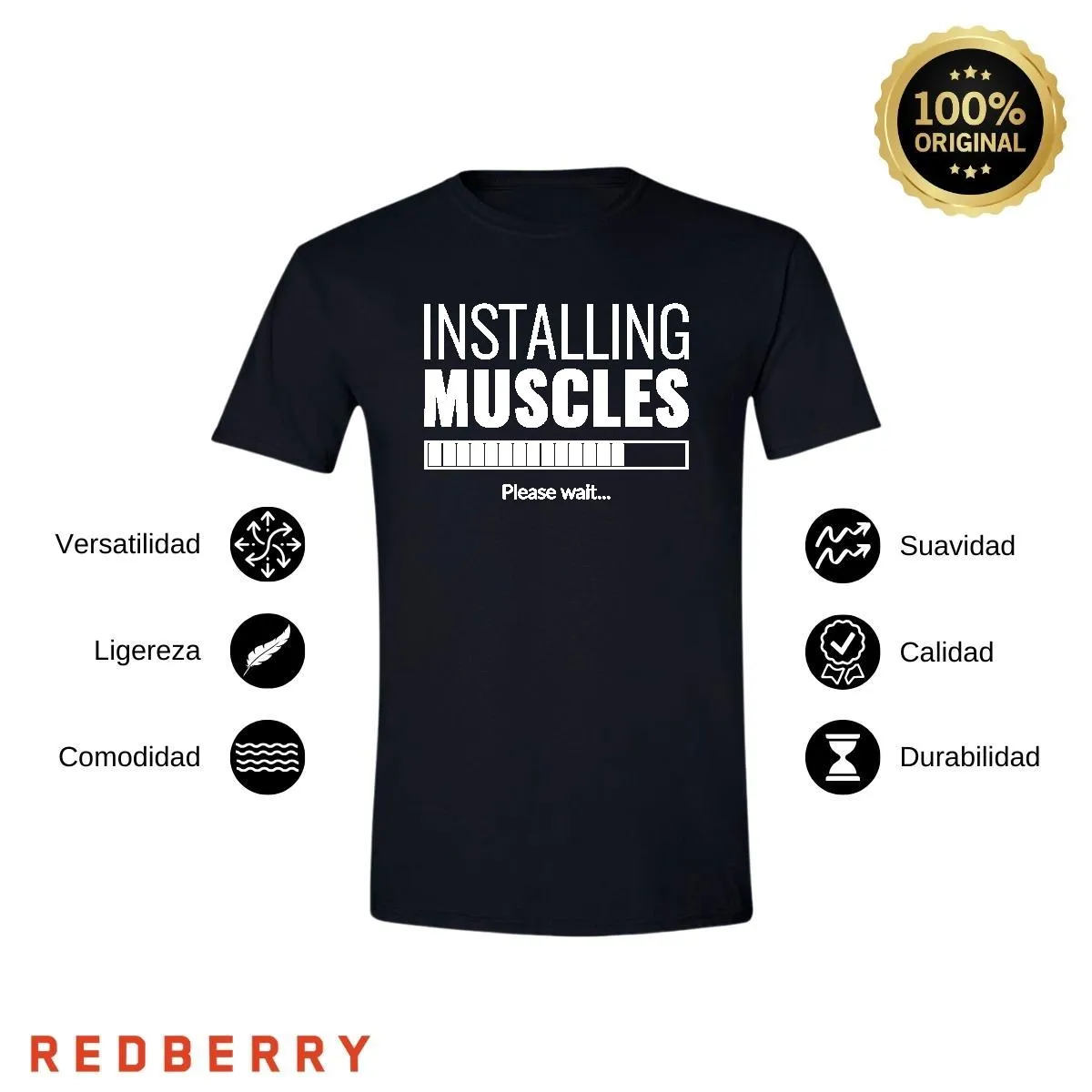 Playera Hombre Gym Ejercicio Fitness GF1044