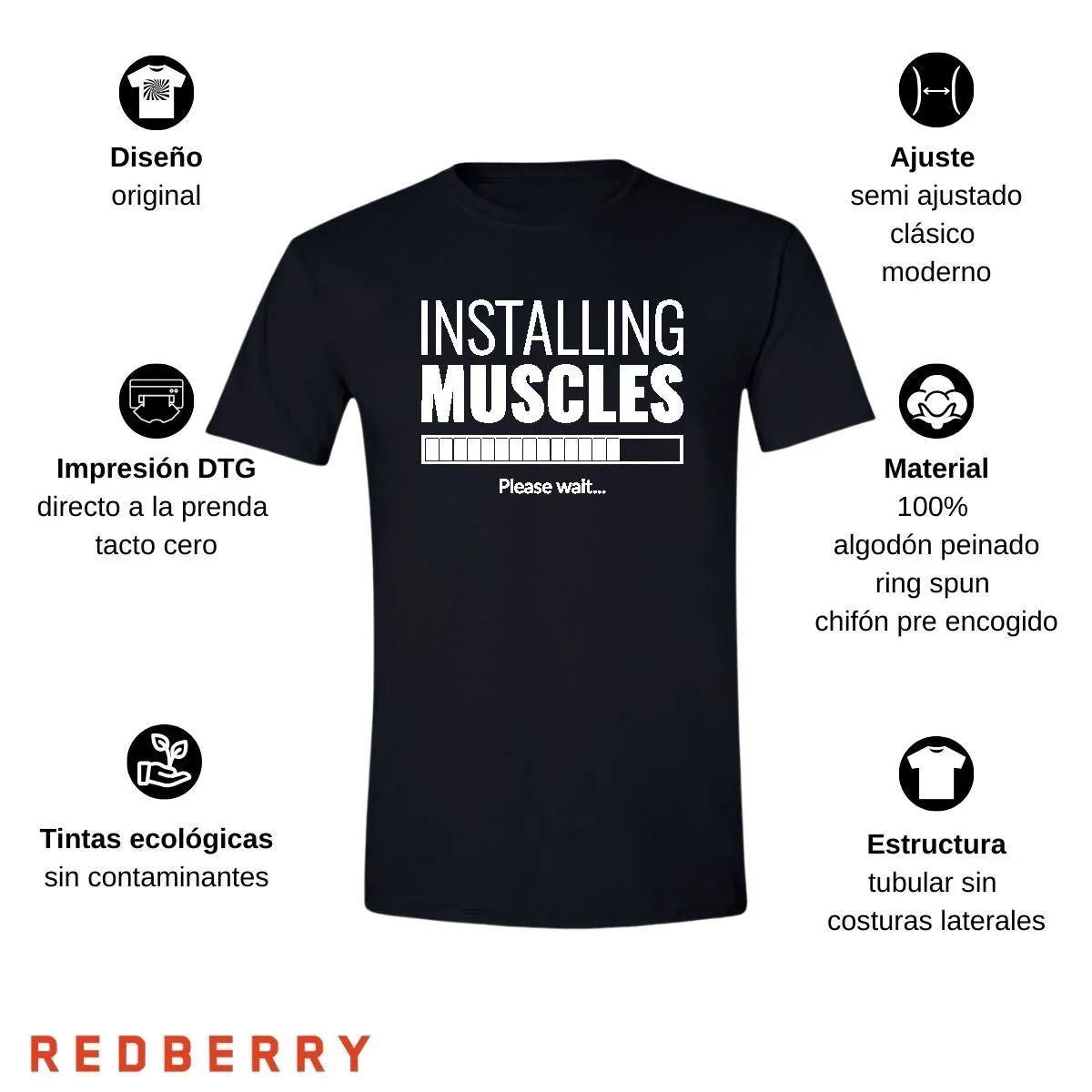 Playera Hombre Gym Ejercicio Fitness GF1044