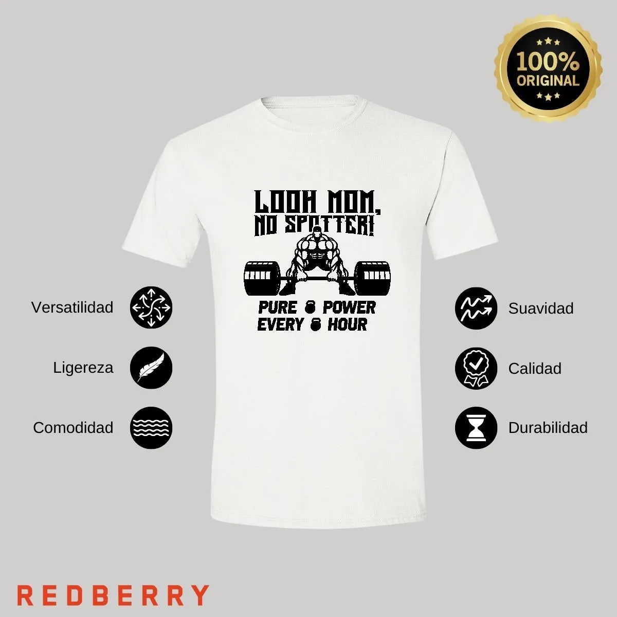 Playera Hombre Gym Ejercicio Fitness GF1045
