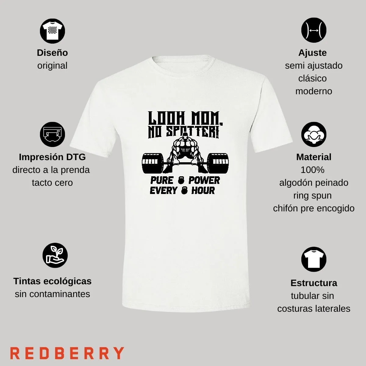 Playera Hombre Gym Ejercicio Fitness GF1045