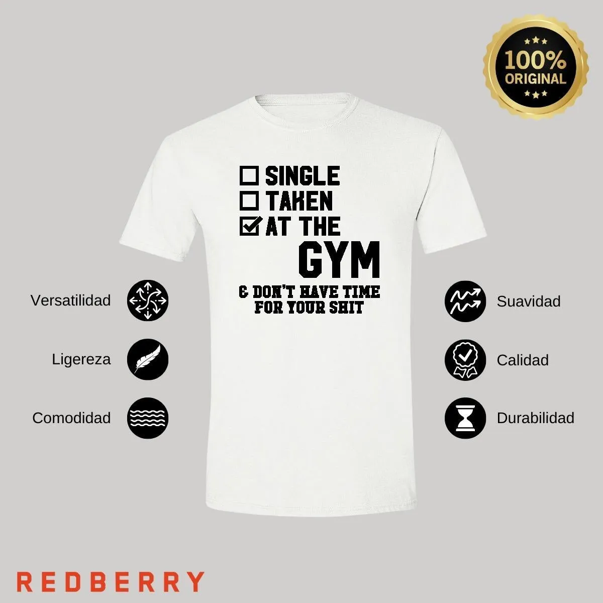 Playera Hombre Gym Ejercicio Fitness GF1046