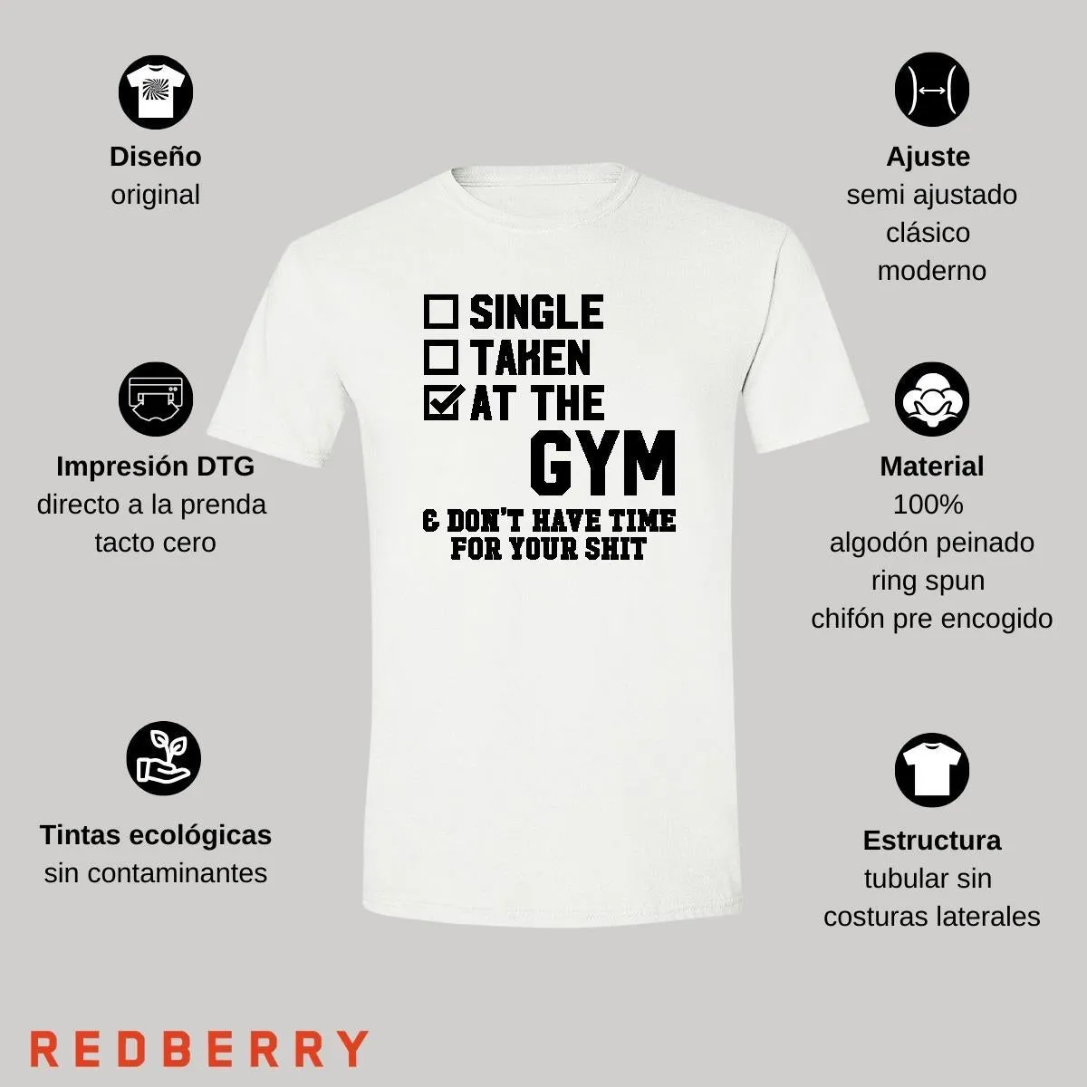 Playera Hombre Gym Ejercicio Fitness GF1046