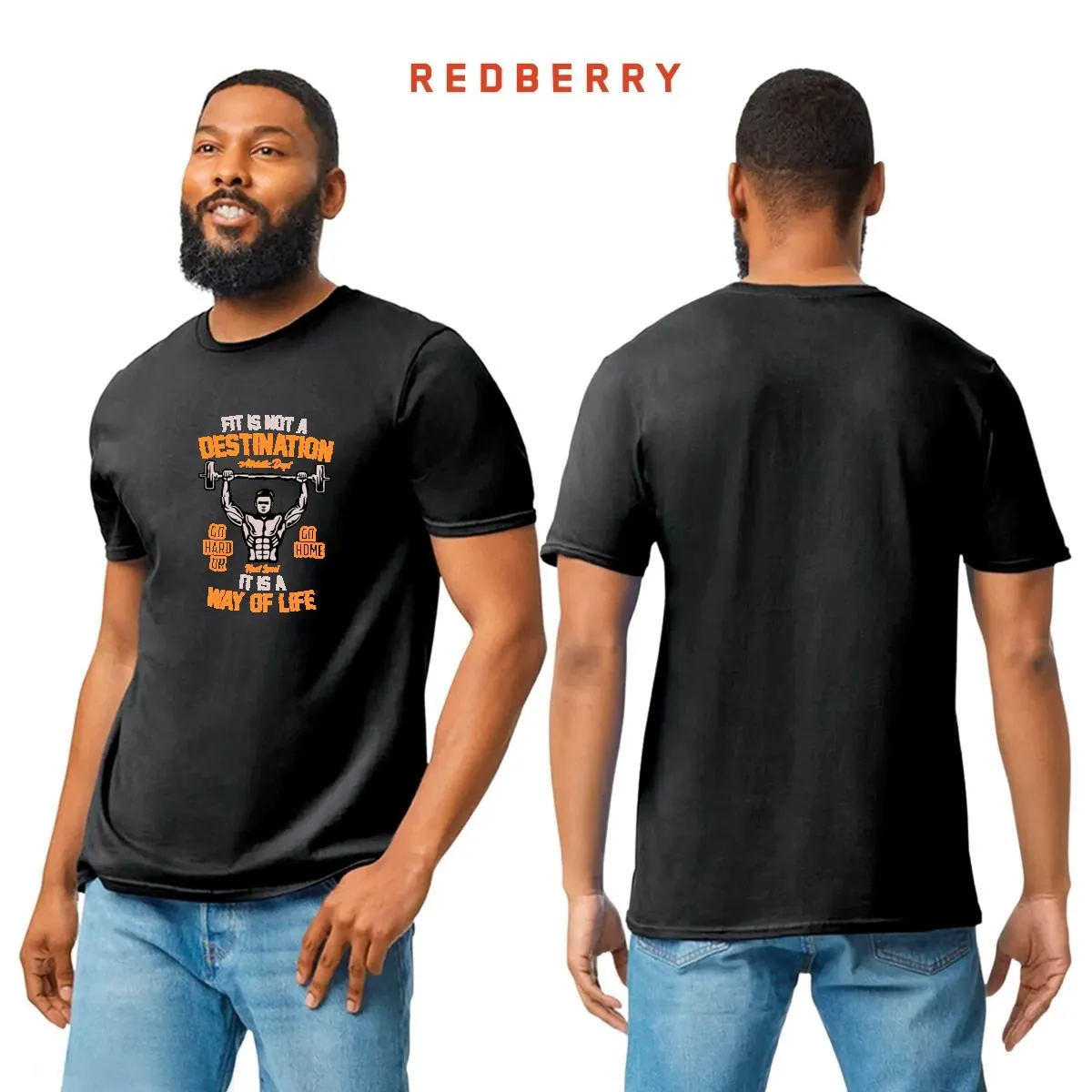Playera Hombre Gym Ejercicio Fitness GF1047
