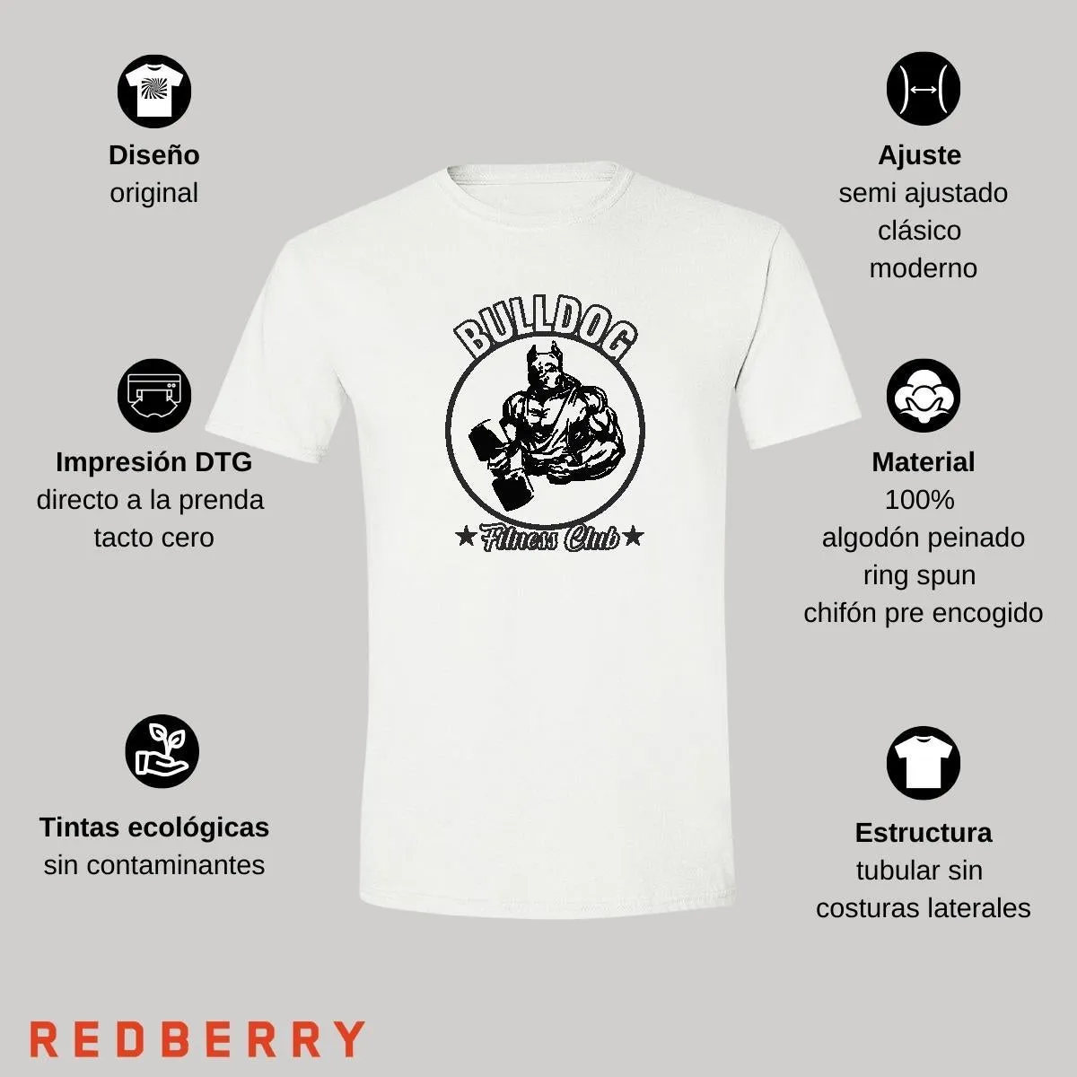 Playera Hombre Gym Ejercicio Fitness GF1050
