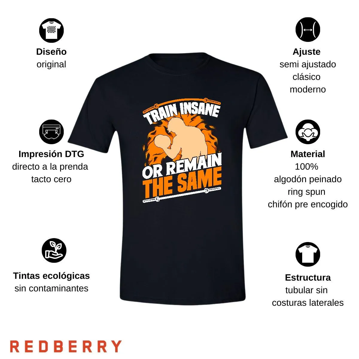 Playera Hombre Gym Ejercicio Fitness GF2001