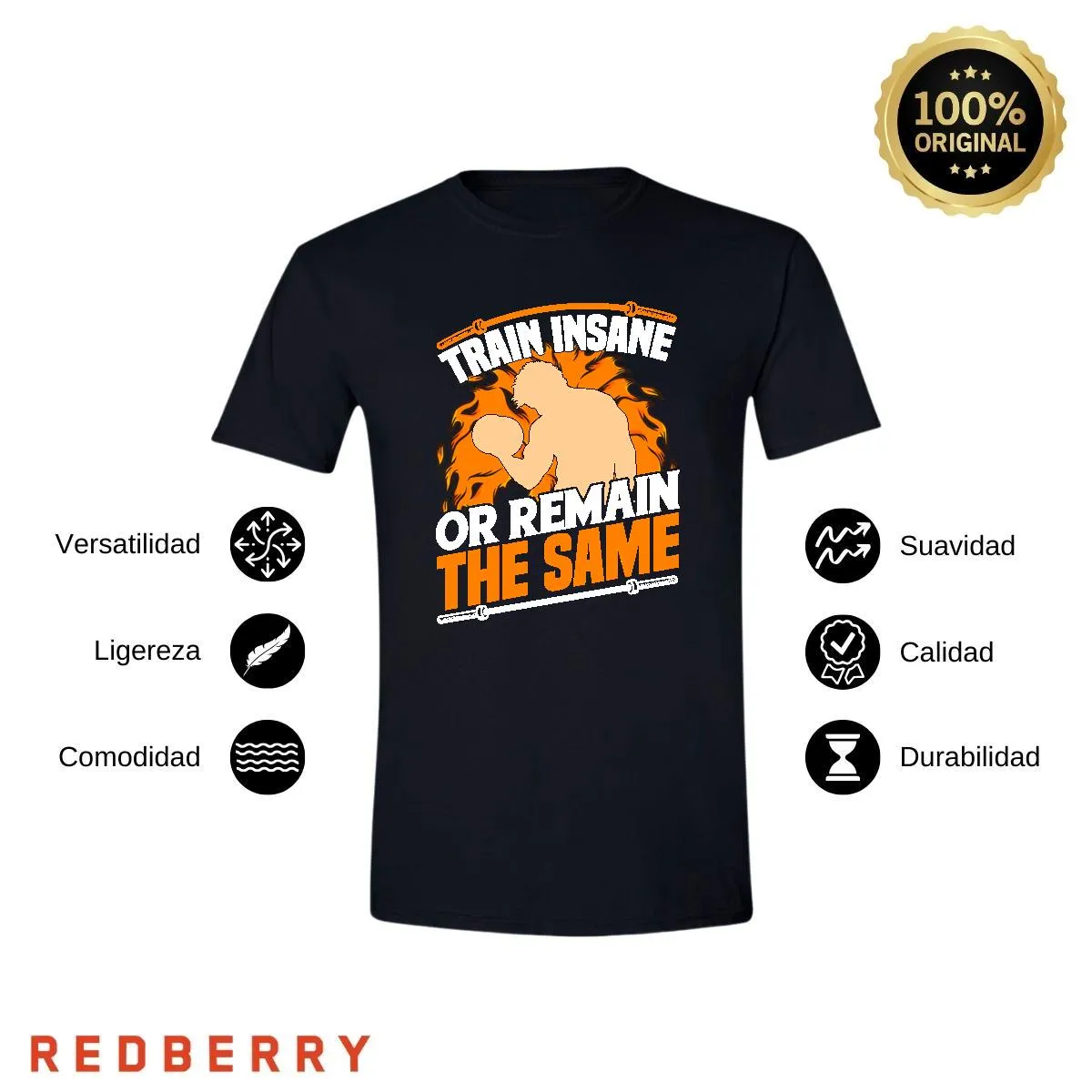 Playera Hombre Gym Ejercicio Fitness GF2001