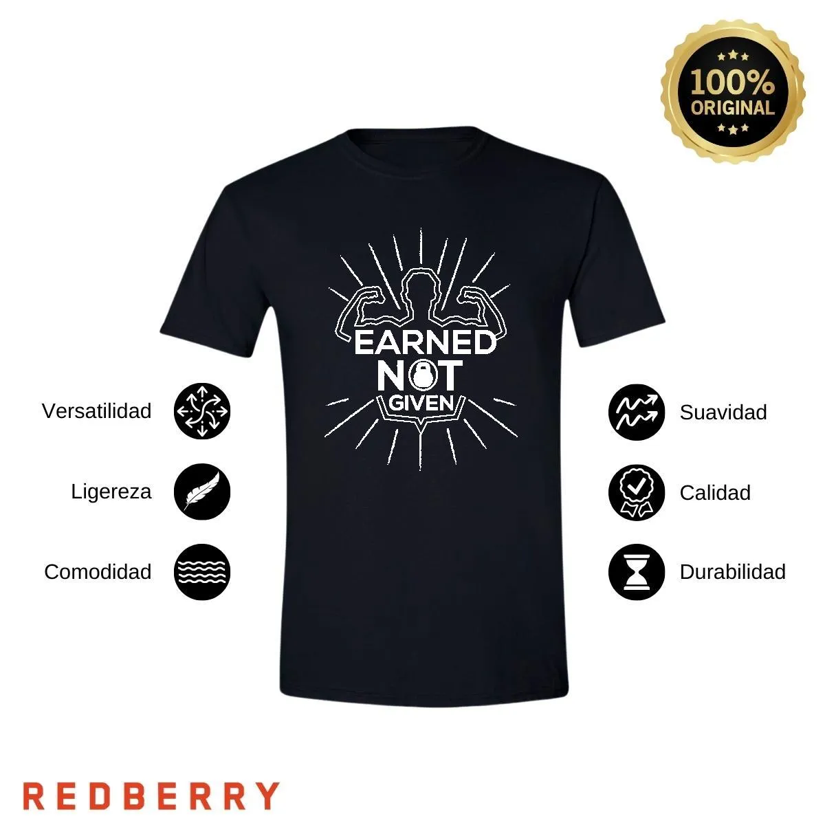 Playera Hombre Gym Ejercicio Fitness GF2003