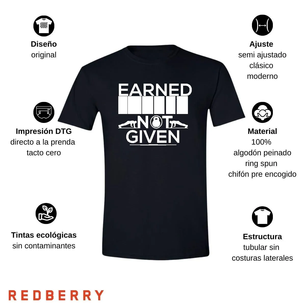 Playera Hombre Gym Ejercicio Fitness GF2004