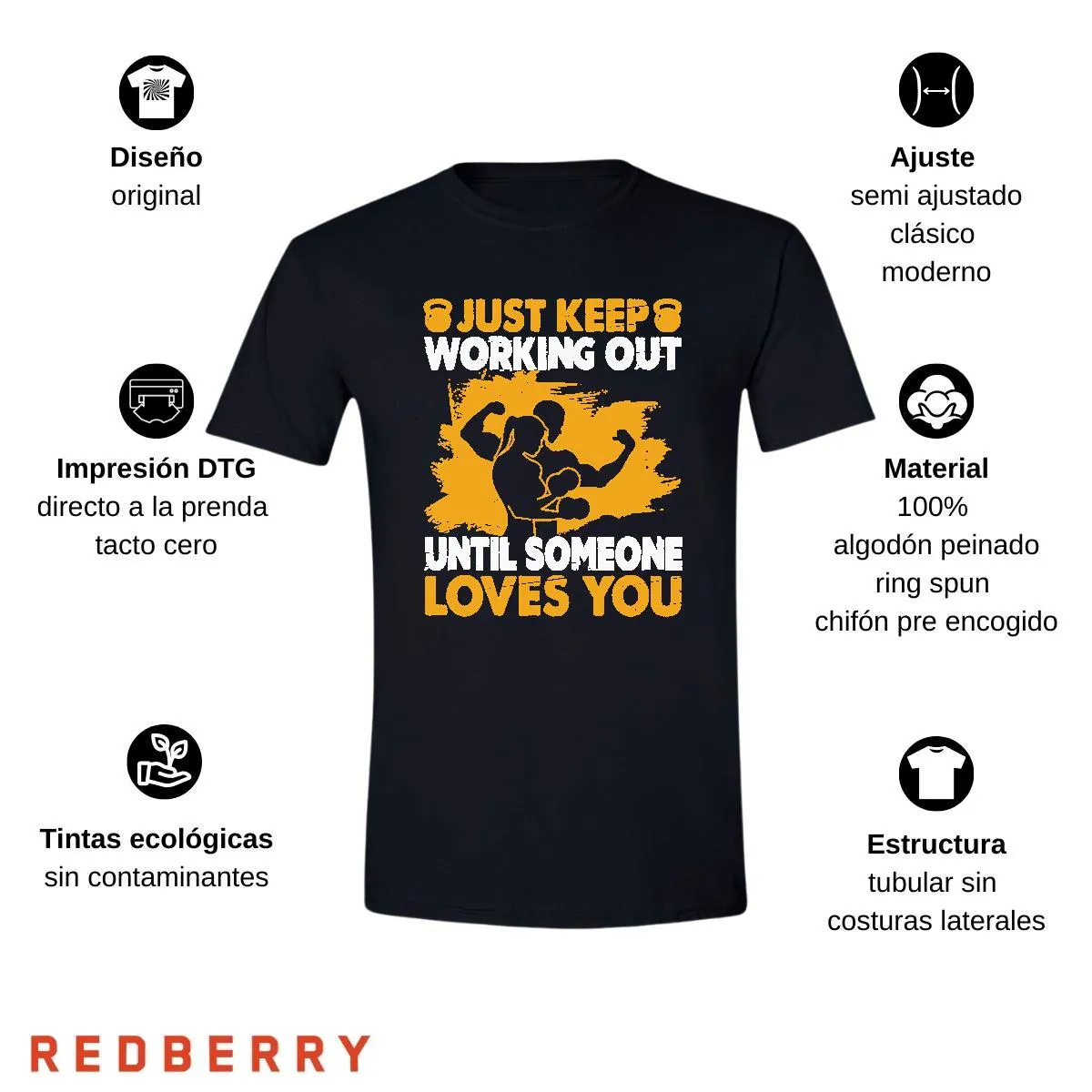 Playera Hombre Gym Ejercicio Fitness GF2006