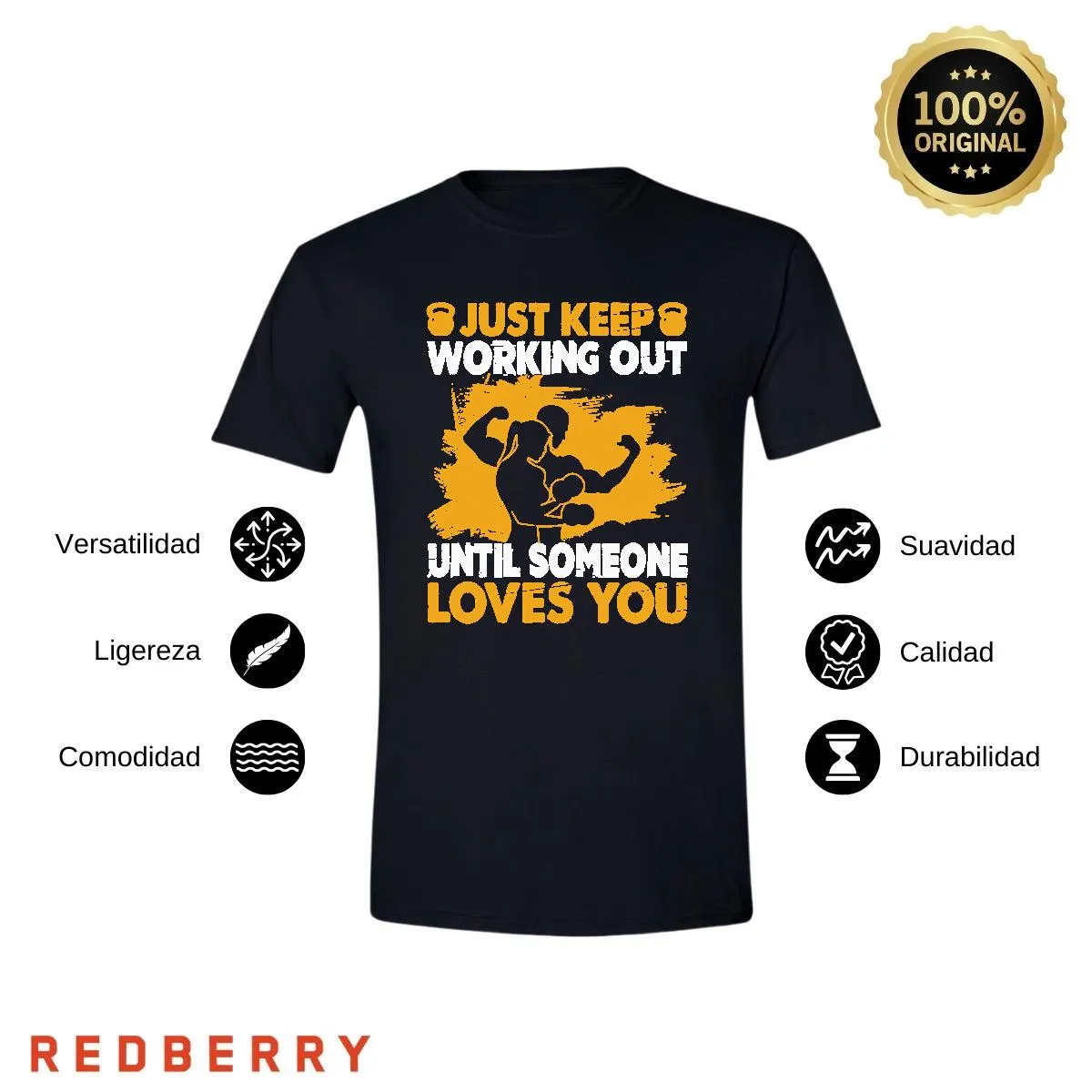 Playera Hombre Gym Ejercicio Fitness GF2006