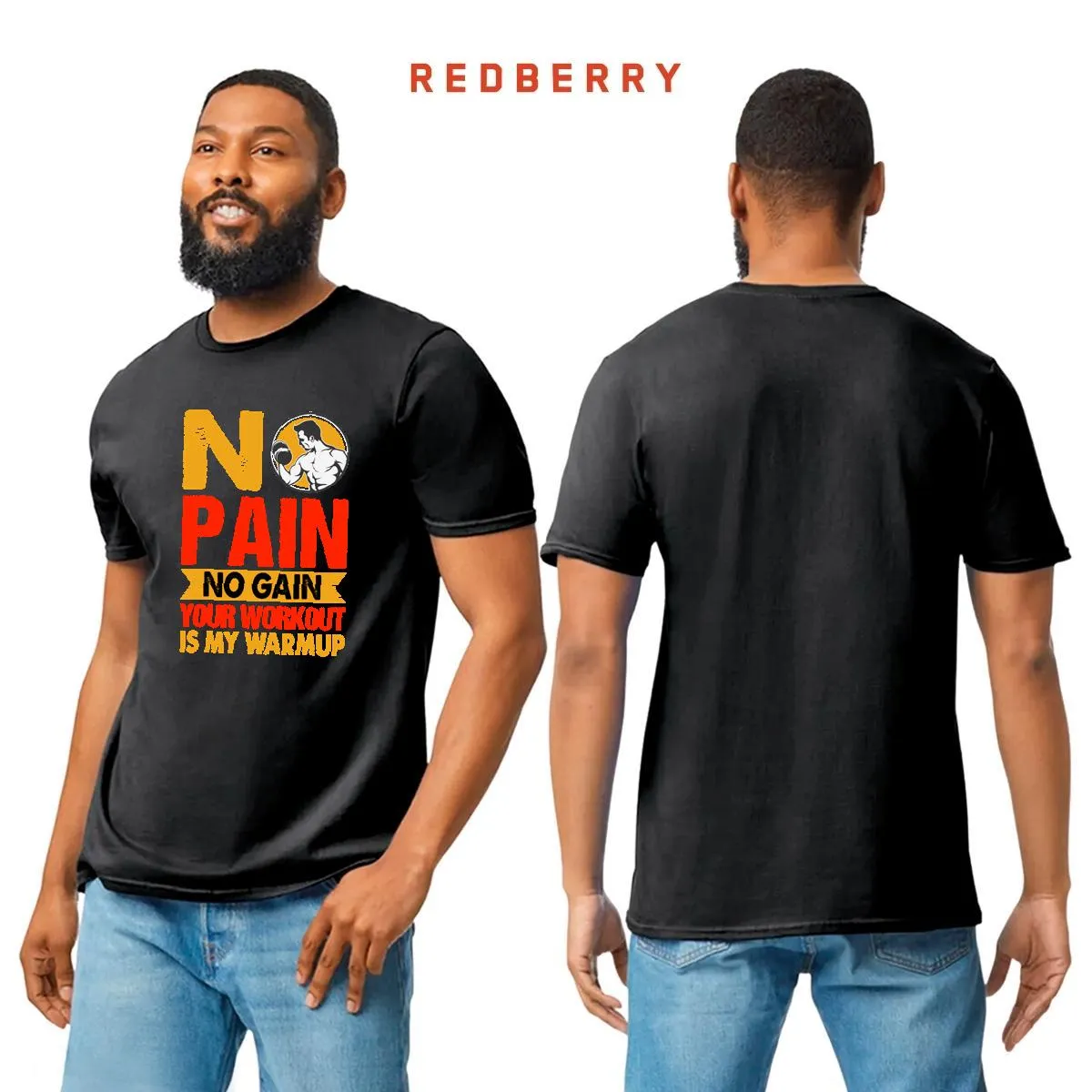 Playera Hombre Gym Ejercicio Fitness GF2010