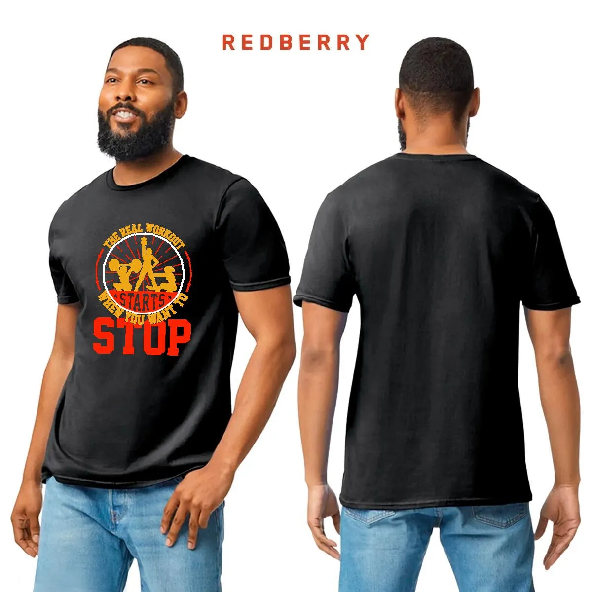 Playera Hombre Gym Ejercicio Fitness GF2013