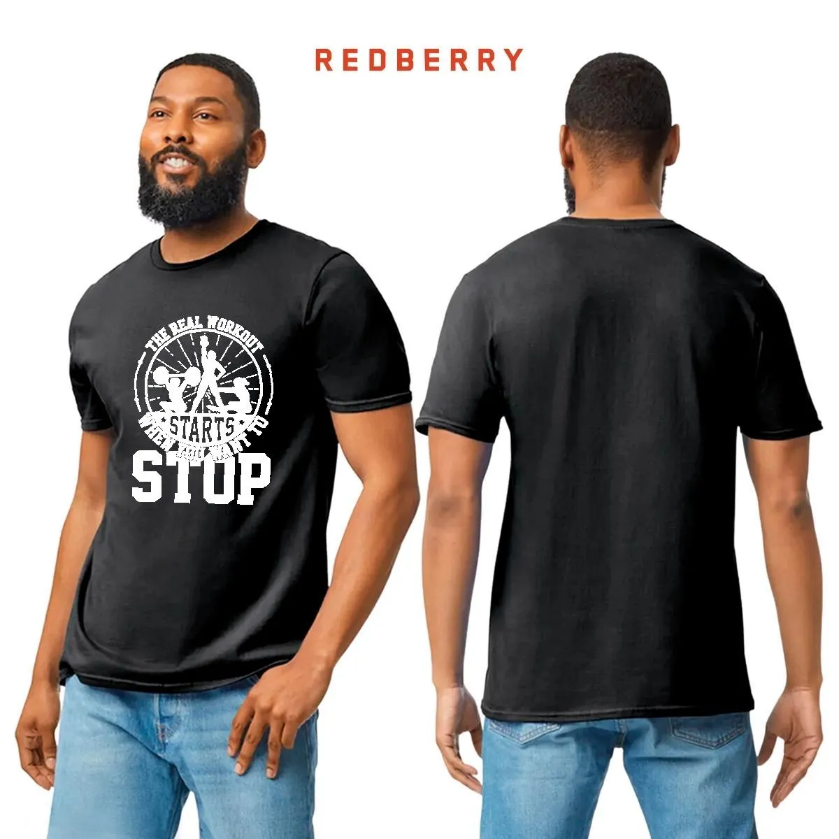 Playera Hombre Gym Ejercicio Fitness GF2014