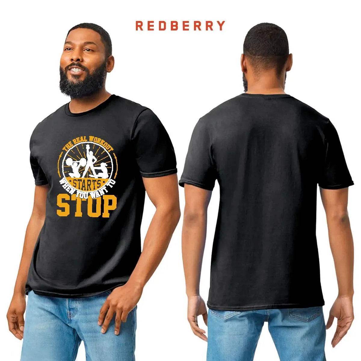 Playera Hombre Gym Ejercicio Fitness GF2015