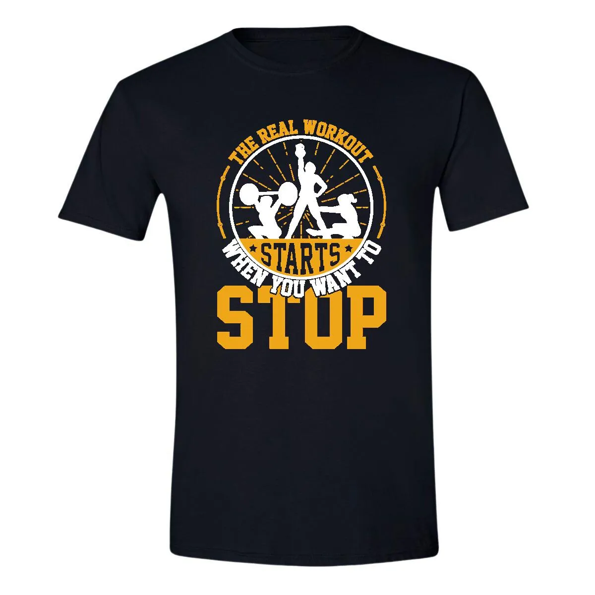 Playera Hombre Gym Ejercicio Fitness GF2015