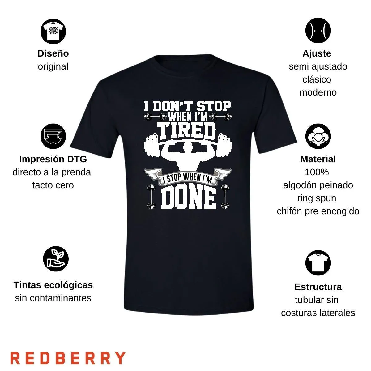 Playera Hombre Gym Ejercicio Fitness GF2016