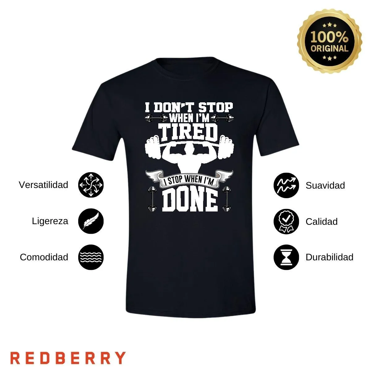 Playera Hombre Gym Ejercicio Fitness GF2016