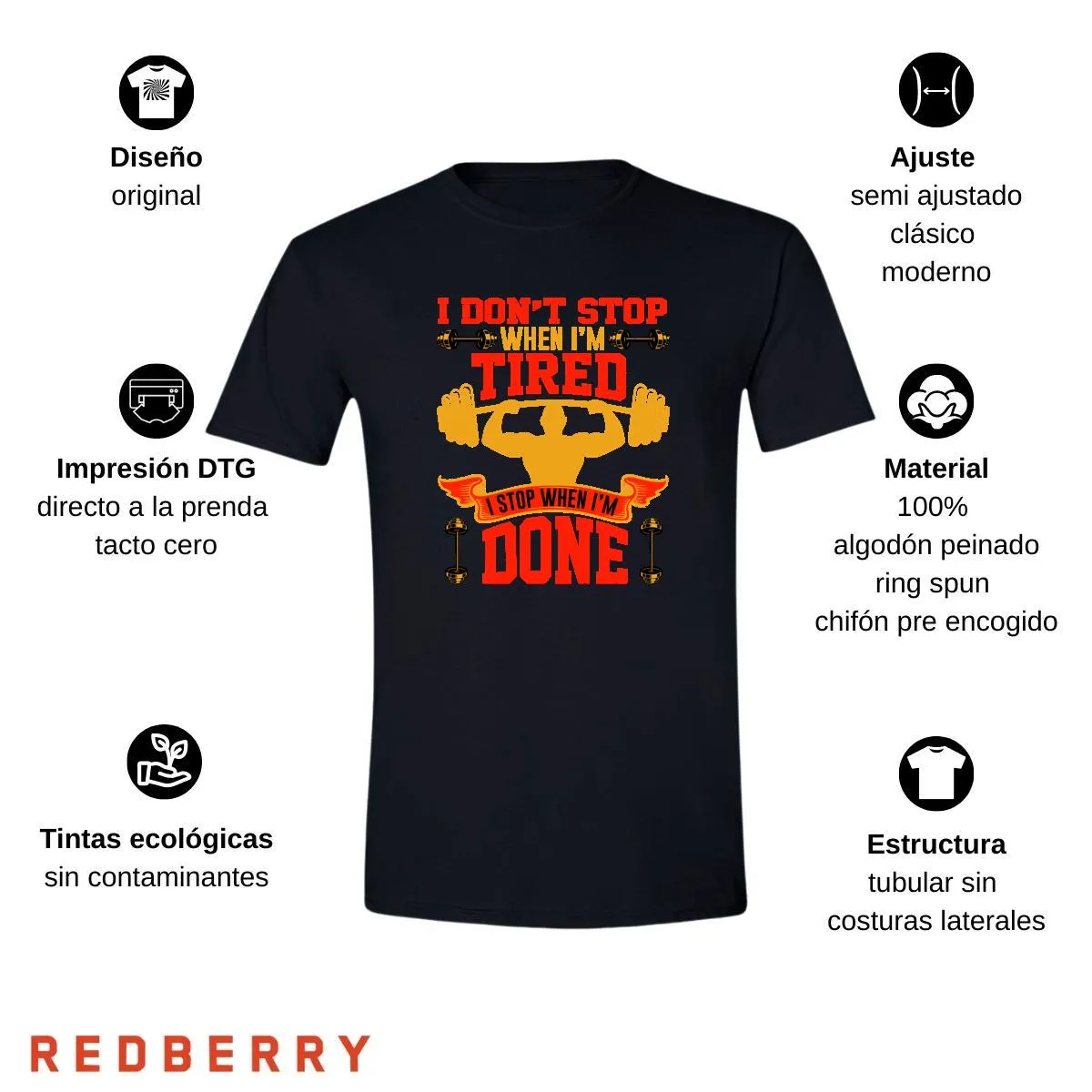Playera Hombre Gym Ejercicio Fitness GF2018