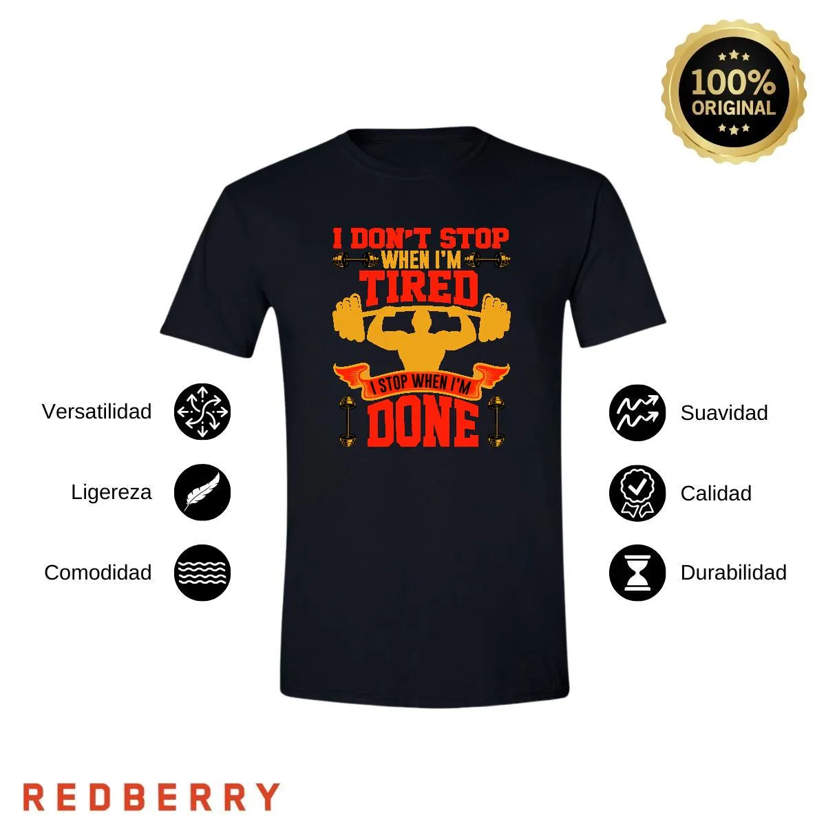 Playera Hombre Gym Ejercicio Fitness GF2018