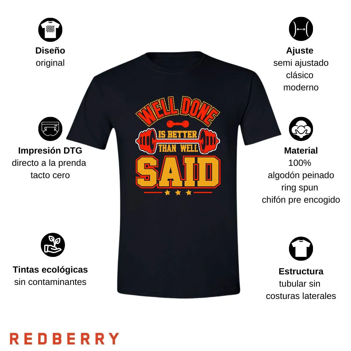 Playera Hombre Gym Ejercicio Fitness GF2021