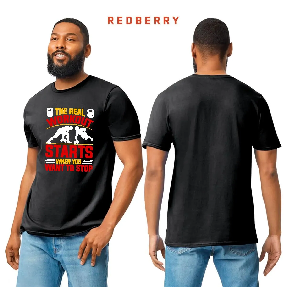 Playera Hombre Gym Ejercicio Fitness GF2022