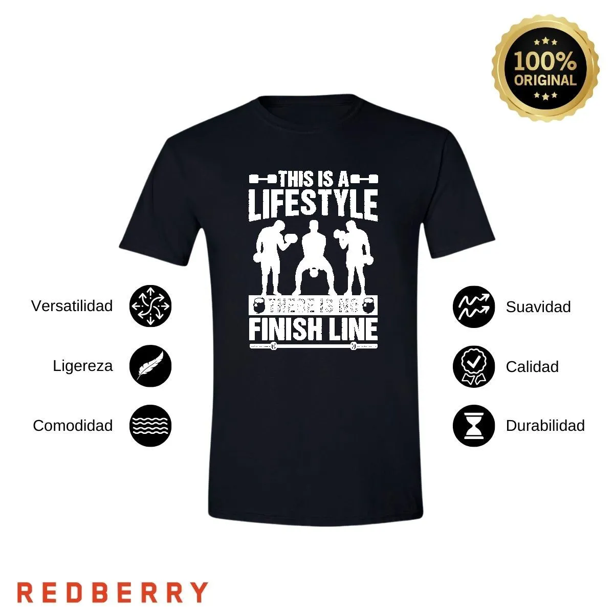 Playera Hombre Gym Ejercicio Fitness GF2025