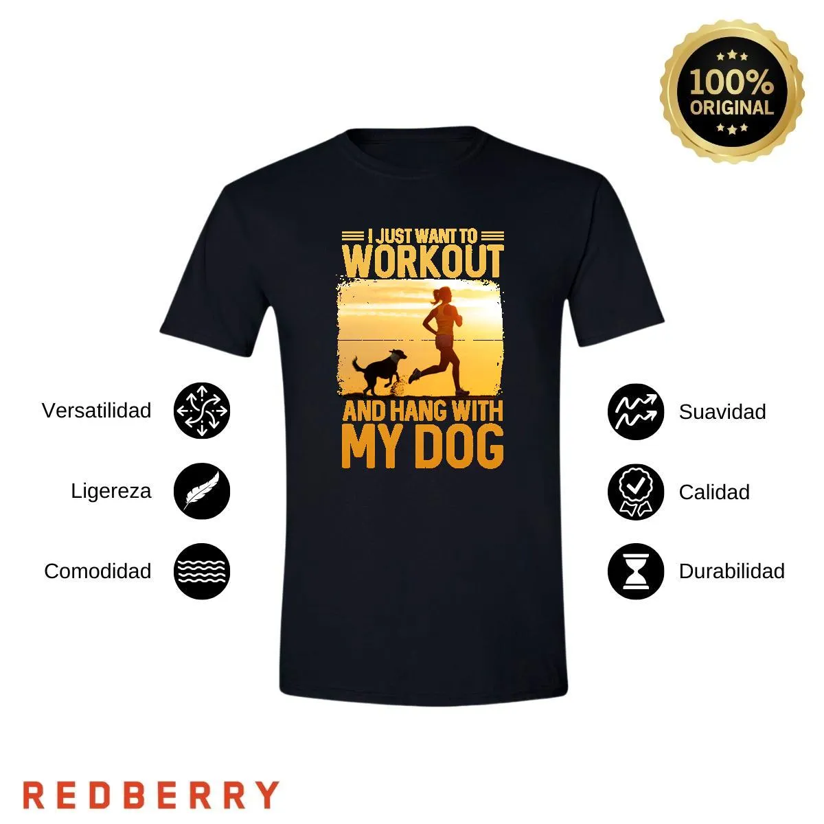 Playera Hombre Gym Ejercicio Fitness GF2027