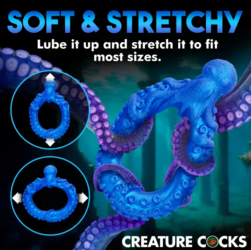 Poseidon's Octo-Ring Silicone Cock Ring