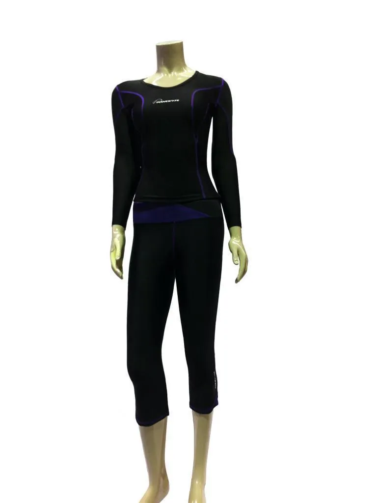 POWERTITE WOMENS EXERCISE 3/4 PANTS - SIZE EXTRA SMALL