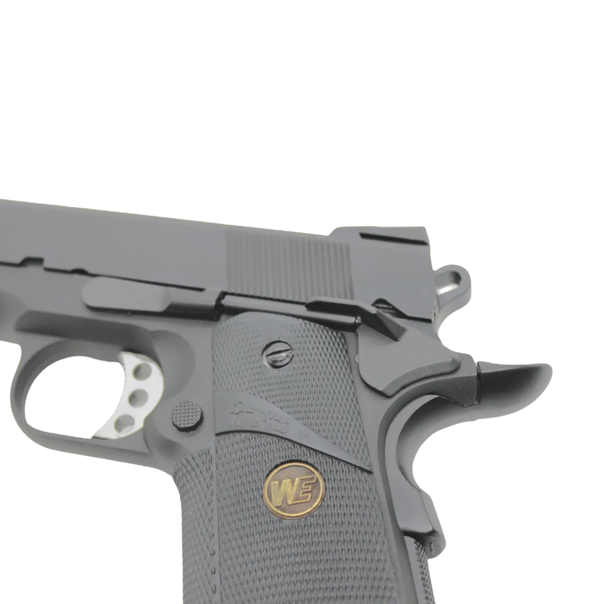 "CQB Master" WE Tech 1911 MEU Gelsoft Gas Blowback Gel Blaster -  Black Version