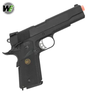 "CQB Master" WE Tech 1911 MEU Gelsoft Gas Blowback Gel Blaster -  Black Version
