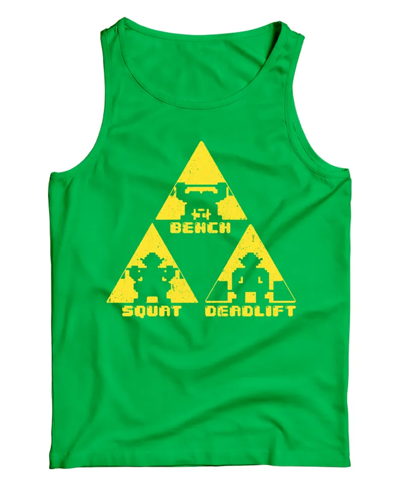 "TriForce Powerlifting" Tank Top