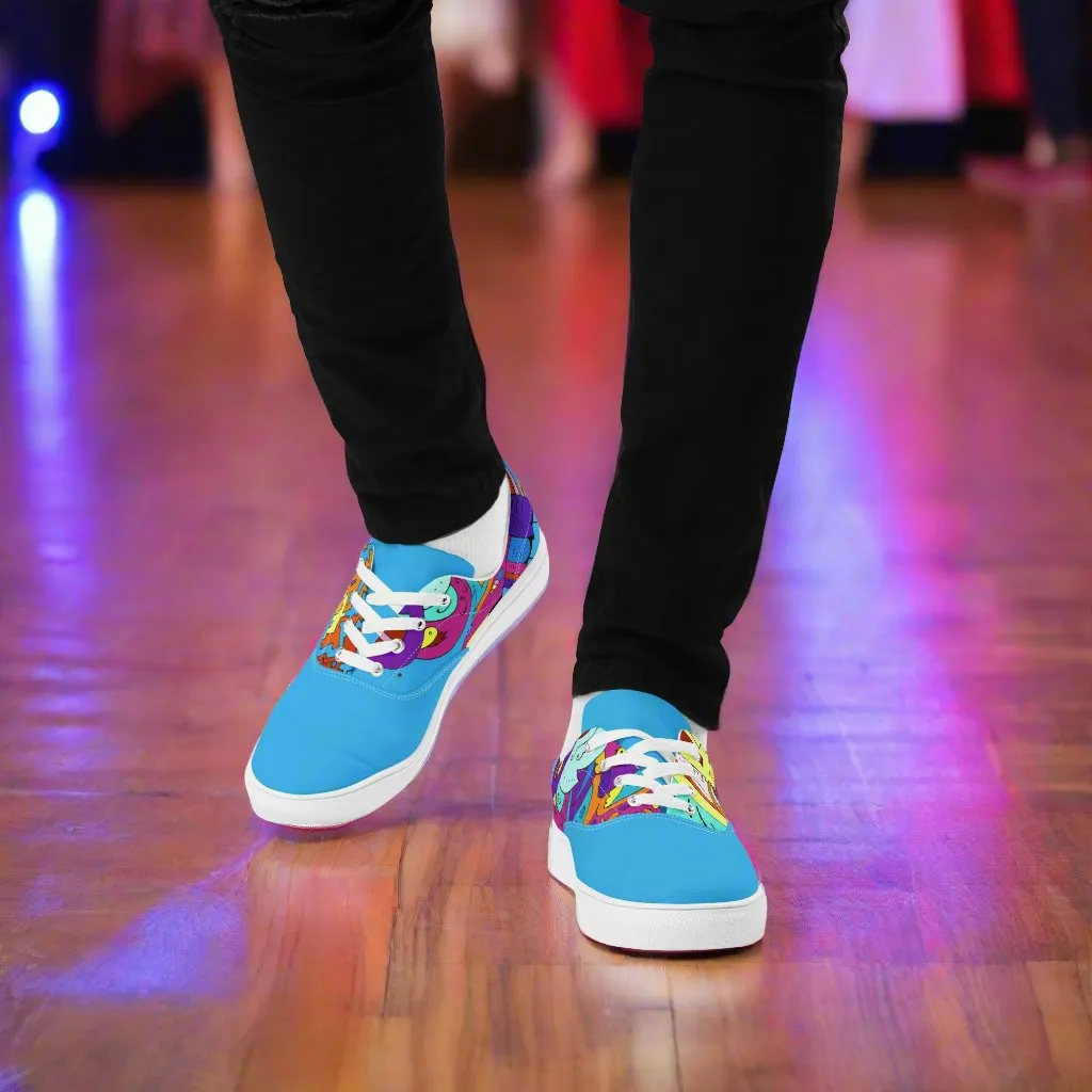 "Tytan Z" Men’s lace-up canvas shoes