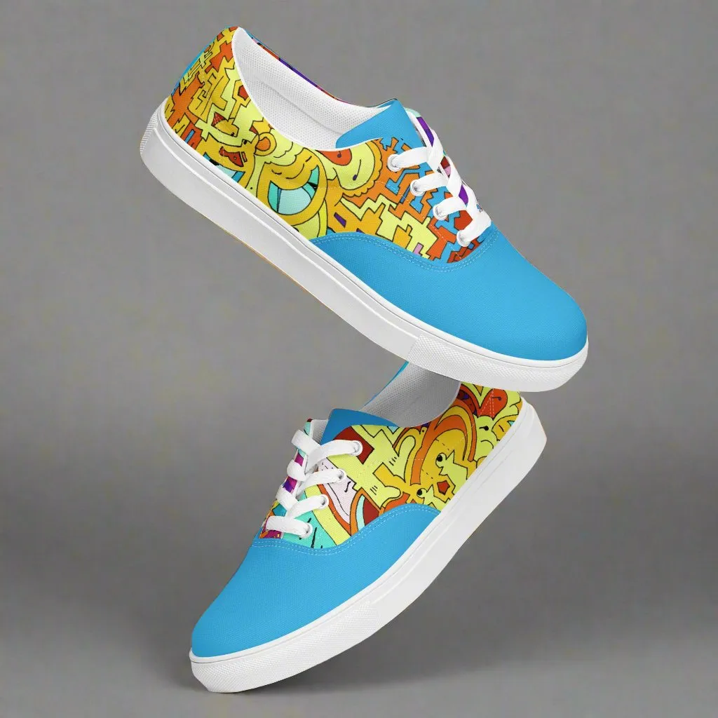 "Tytan Z" Men’s lace-up canvas shoes