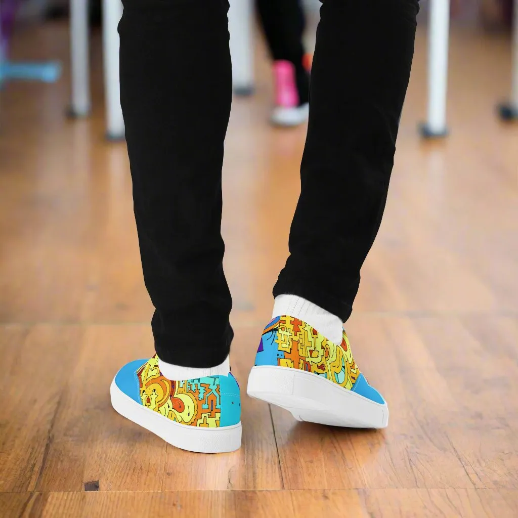 "Tytan Z" Men’s lace-up canvas shoes