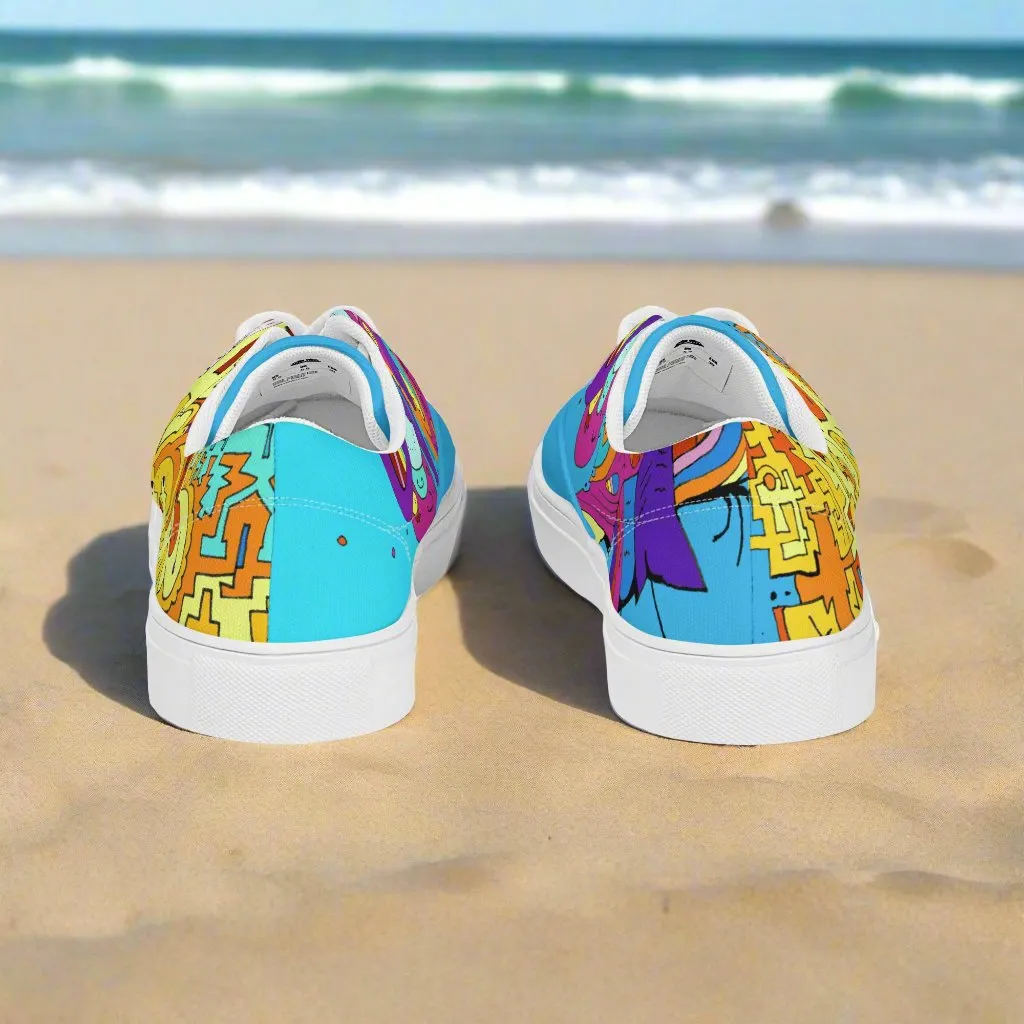 "Tytan Z" Men’s lace-up canvas shoes