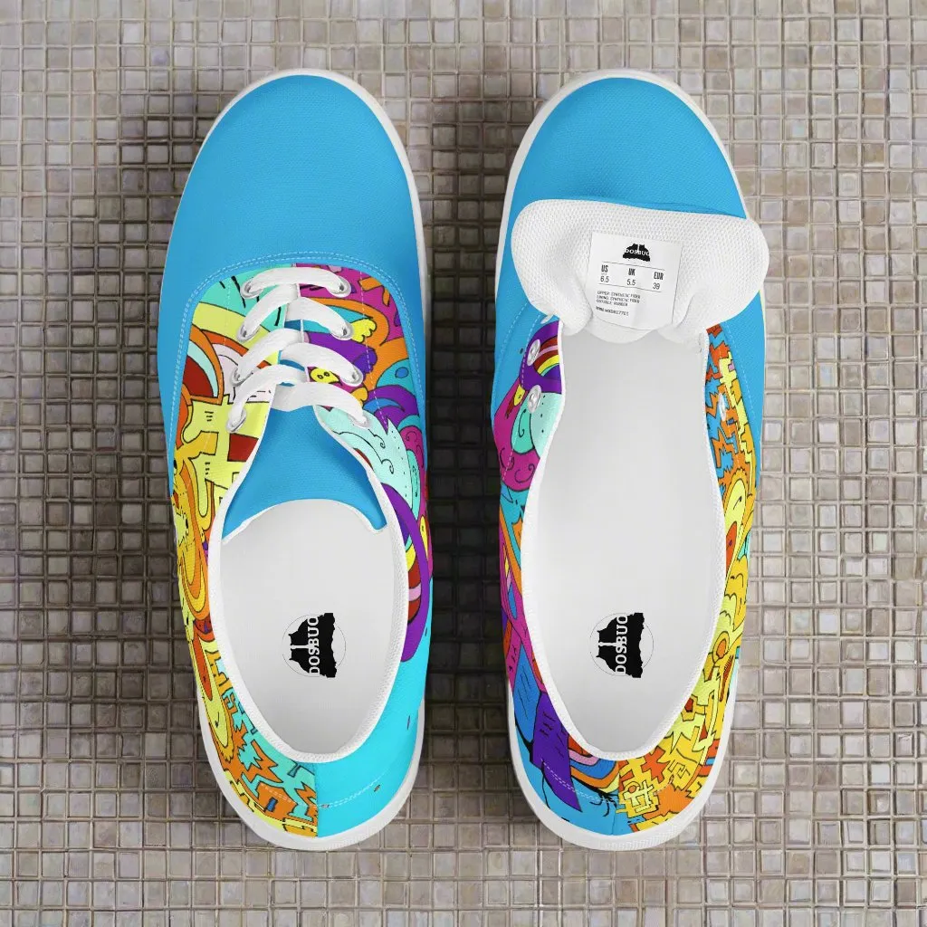"Tytan Z" Men’s lace-up canvas shoes