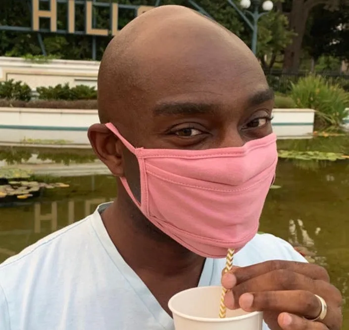 Refresh Mask -Straw Mask Drinking Face Mask with Straw Hole Washable Unisex  by SACHIKA