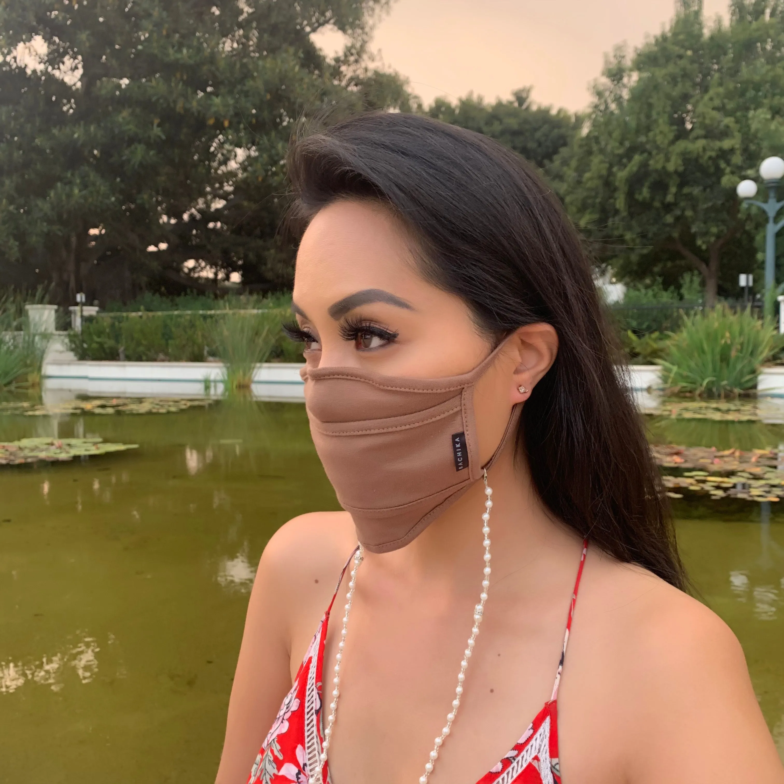 Refresh Mask -Straw Mask Drinking Face Mask with Straw Hole Washable Unisex  by SACHIKA
