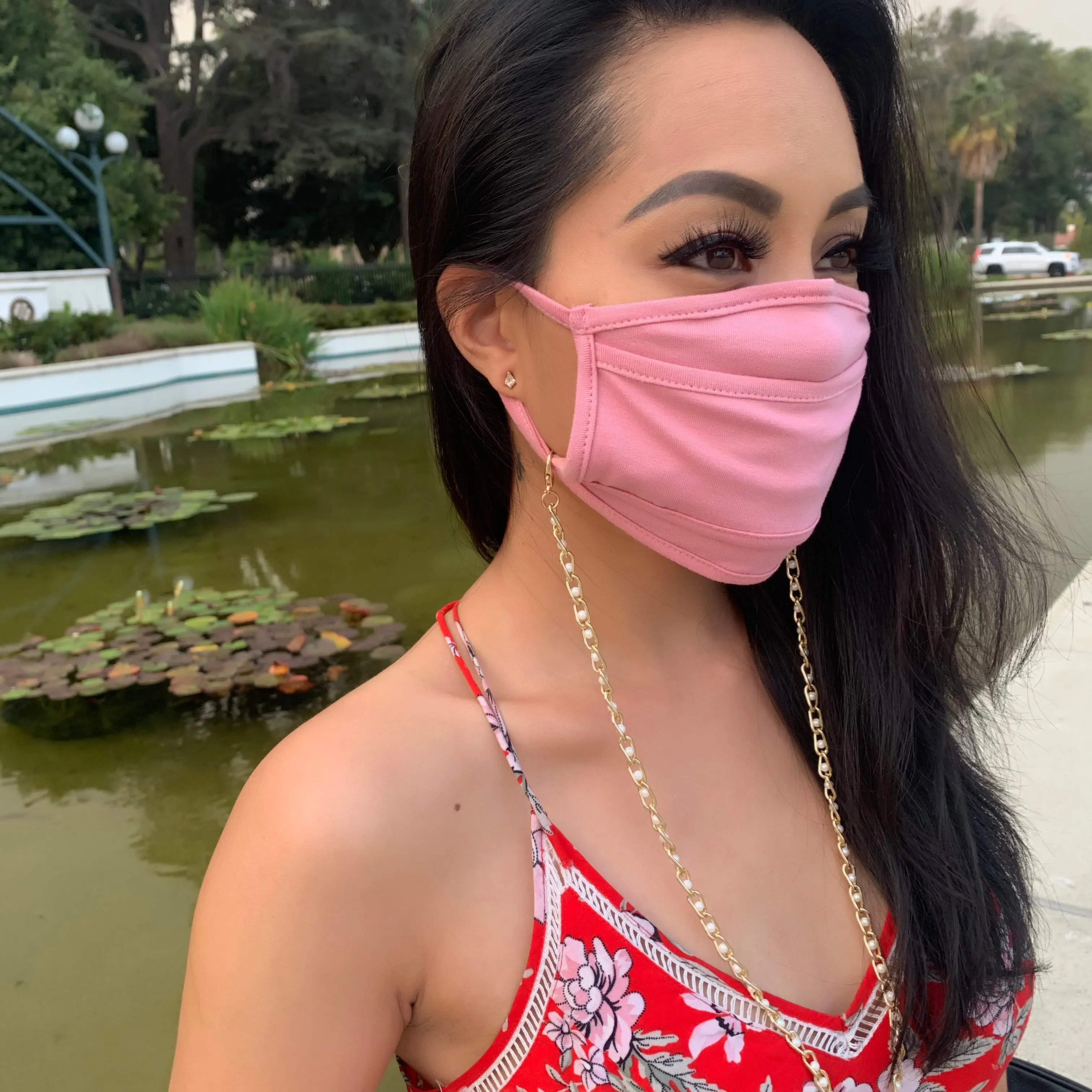 Refresh Mask -Straw Mask Drinking Face Mask with Straw Hole Washable Unisex  by SACHIKA