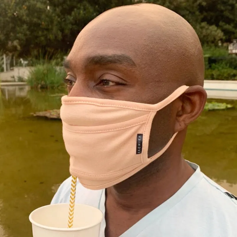 Refresh Mask -Straw Mask Drinking Face Mask with Straw Hole Washable Unisex  by SACHIKA