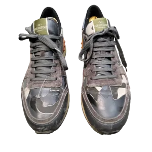 Rockrunner low-rise leather trainers