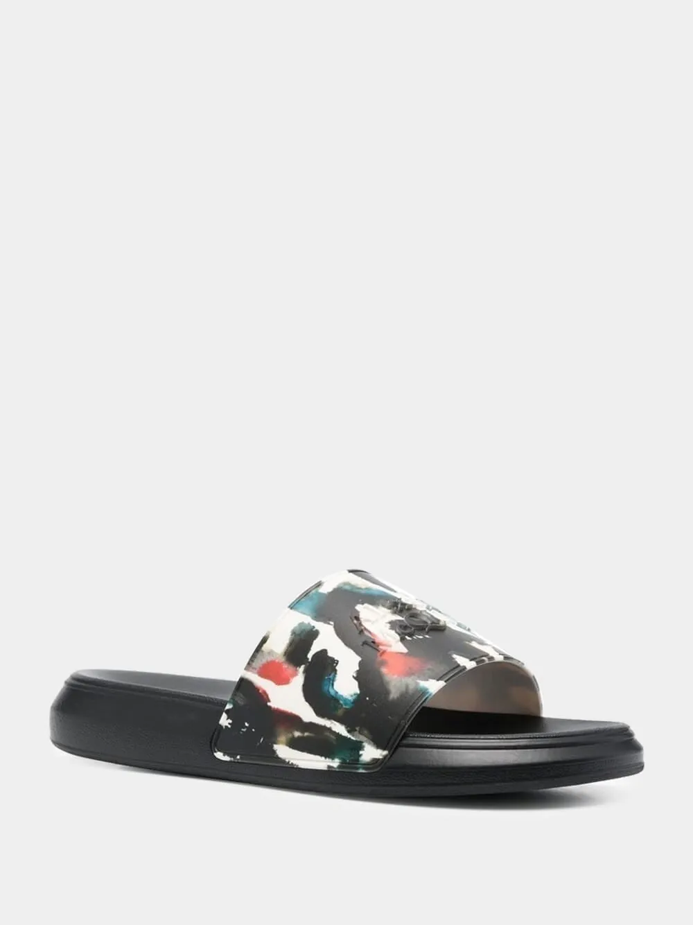 Rubber Slip-On Sandals